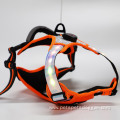 Rechargeable Soft Mesh Vest Harnesses Reflective Lights